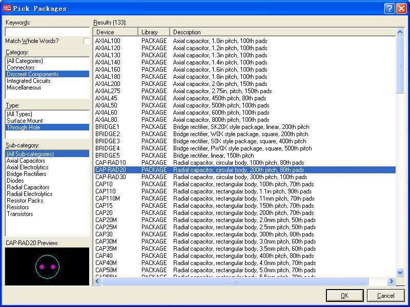 proteus show pin numbers ares