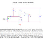 Biasing BJT with 3 resistors