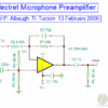 Electret Microphone Preamplifier