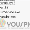 run installer inside usb drivers directory ONLY 32 BIT VERSION