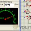 potentiometer display