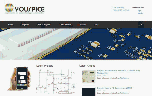 Spice Projects page