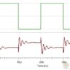 transient response to 50khz squarewave